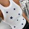 Full Size Star Round Neck Tank