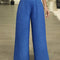 Plus Size High Waist Wide Leg Pants