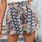 Tied Printed Shorts