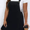 Plus Size Square Neck Wide Strap Dress