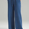 Drawstring Wide Leg Active Pants